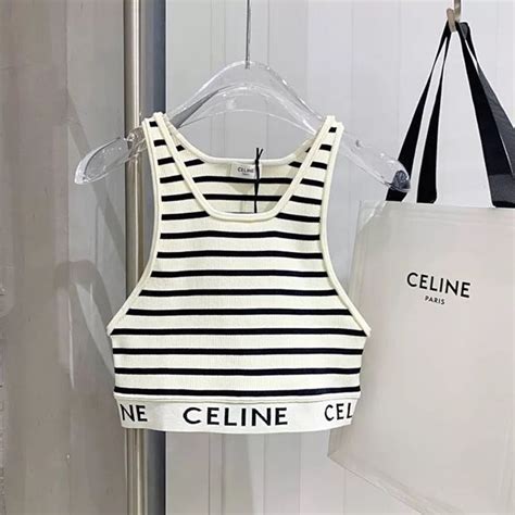 celine best|Celine cropped top.